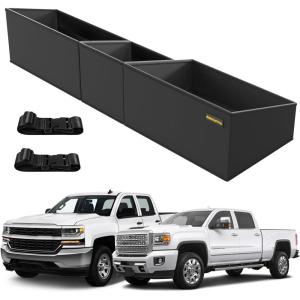 imageMIKKUPPA Truck Under Seat Storage  Replacement for 20192024 Chevy SilveradoGMC Sierra 1500 20202024 SilveradoSierra 2500HD 3500HD Double Cab ampamp Crew Cab Truck Tool Box Organizer Storage Box