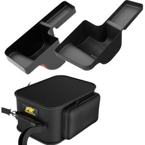 imageMIKKUPPA Wheel Well Storage Bin ampamp Under Seat Storage Compatible with 20182023 Jeep Wrangler JL JLU