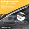 imageMIKKUPPA 28quot14quot Windshield Wipers Blades Replacement for 20092020 Honda Fit 20122019 Toyota Prius C UJ Hook All Season Wiper BladesPack of 22222  Fit Pinch Tab 