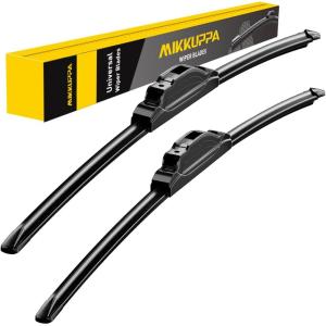 imageMIKKUPPA 28quot14quot Windshield Wipers Blades Replacement for 20092020 Honda Fit 20122019 Toyota Prius C UJ Hook All Season Wiper BladesPack of 21515  Fit U  J Hook 