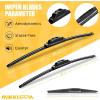 imageMIKKUPPA 16quot Front Windshield Wiper Blades UJ hook AllSeason Silent Windshield Window Wipers OEM Quality for Original Equipment Replacement261714 fit for Subaru Outback