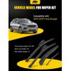 imageMIKKUPPA 16quot Front Windshield Wiper Blades UJ hook AllSeason Silent Windshield Window Wipers OEM Quality for Original Equipment Replacement28281311 fit for Ford Escape