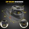 imageMIKKUPPA Car Cup Holder Compatible with 20182024 Jeep Wrangler JL amp Jeep Gladiator JT Interior Accessories Left amp Right SideLeft  Right Side