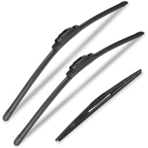 imageMIKKUPPA 241814 Windshield Wiper Kit  Replacement for 20092013 Subaru Forester  UJ Hook All Season Wiper Blades Pack of 3