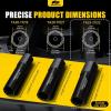 imageMIKKUPPA 10 Spline Lug Nut Key Set 3 Pack 10 Point Lug Nut Removal Socket for Wheel Nuts and Lug Bolts TA201719 TA201921 TA232122 Passenger CarSUVTruck Hex Drive Alloy Steel BlackBlack