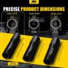 imageMIKKUPPA 10 Spline Lug Nut Key Set 3 Pack 10 Point Lug Nut Removal Socket for Wheel Nuts and Lug Bolts TA201719 TA201921 TA232122 Passenger CarSUVTruck Hex Drive Alloy Steel BlackBlack