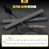 image:imageMIKKUPPA Black Wheel Weights  1oz 72pcs 72ozBox Low Profile Easy to Peel Adhesive Stick on Tire Weights for Cars Trucks SUVs Motorcycles RC Cars OEM QualityBlack