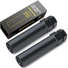 image:imageMIKKUPPA Large 6 Spline Lug Nuts Socket  Replacement for 6 Point Aftermarket Wheel Nuts Truck SUV Tool Key Lock Removal Tool for 21 mm 1316 Inch amp 22 mm 78 Inch Hex Socket WrenchBlack