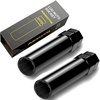 image:imageMIKKUPPA Large 6 Spline Lug Nuts Socket  Replacement for 6 Point Aftermarket Wheel Nuts Truck SUV Tool Key Lock Removal Tool for 21 mm 1316 Inch amp 22 mm 78 Inch Hex Socket WrenchBlack