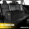 image:imageMIKKUPPA Car Trunk Organizer  75L Collapsible Trunk Organizer with Lid Sturdy Car Storage for SUV Auto Truck Van with Adjustable Straps and Non Slip Bottom BlackBlack