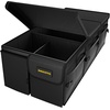 image:imageMIKKUPPA Car Trunk Organizer  75L Collapsible Trunk Organizer with Lid Sturdy Car Storage for SUV Auto Truck Van with Adjustable Straps and Non Slip Bottom BlackBlack
