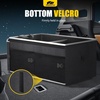image:imageMIKKUPPA Car Trunk Organizer  75L Collapsible Trunk Organizer with Lid Sturdy Car Storage for SUV Auto Truck Van with Adjustable Straps and Non Slip Bottom BlackBlack White Edge