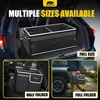 image:imageMIKKUPPA Car Trunk Organizer  75L Collapsible Trunk Organizer with Lid Sturdy Car Storage for SUV Auto Truck Van with Adjustable Straps and Non Slip Bottom BlackBlack White Edge