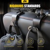 image:imageMIKKUPPA Car Trunk Organizer  75L Collapsible Trunk Organizer with Lid Sturdy Car Storage for SUV Auto Truck Van with Adjustable Straps and Non Slip Bottom BlackBlack