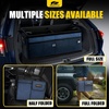 image:imageMIKKUPPA Car Trunk Organizer  75L Collapsible Trunk Organizer with Lid Sturdy Car Storage for SUV Auto Truck Van with Adjustable Straps and Non Slip Bottom BlackBlue
