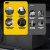 image:imageMIKKUPPA Car Trunk Organizer  75L Collapsible Trunk Organizer with Lid Sturdy Car Storage for SUV Auto Truck Van with Adjustable Straps and Non Slip Bottom BlackBlack
