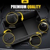 image:imageMIKKUPPA Car Trunk Organizer  75L Collapsible Trunk Organizer with Lid Sturdy Car Storage for SUV Auto Truck Van with Adjustable Straps and Non Slip Bottom BlackBlack