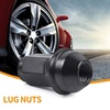 image:imageMIKKUPPA 4PCS M14x15 OEM Lug Nuts  Replacement for Chevy Silverado Suburban Tahoe GMC Sierra 1500 Yukon Buick Cadillac Dodge Chrysler OEM Factory Wheel Chrome Closed End OnePiece Tire NutBlack