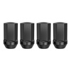 image:imageMIKKUPPA 4PCS M14x15 OEM Lug Nuts  Replacement for Chevy Silverado Suburban Tahoe GMC Sierra 1500 Yukon Buick Cadillac Dodge Chrysler OEM Factory Wheel Chrome Closed End OnePiece Tire NutBlack