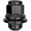 image:imageMIKKUPPA M12x15 Mag Lug Nuts  Replacement for Toyota Avalon Camry Corolla Highlander RAV4 Sienna Matrix Prius Venza Crown OEM Factory Wheels Black 4PCS Tire Nuts with WasherBlack