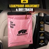 image:imageMIKKUPPA Disposable Car Trash Bags  Black 50 Count Hanging Garbage Bag  2 Gallon Large Capacity 5 Mil Thick Leakproof Easy Tear Roll Headrest Mount for Car SUV Truck Travel amp Road TripPink