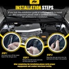 image:imageMIKKUPPA Front Hood Struts Lift Supports  Gas Struts Spring Replacement for 20132018 Toyota Avalon 20122017 Toyota Camry 2 PcsFront Hood