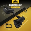 image:imageMIKKUPPA Front Windshield Washer Nozzles Replacement for Jeep Wrangler 20132017 Jeep Wrangler JK 2018 Spray Jet Kit Replaces OEM 68164356AB 6816435685381AE020