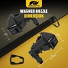 image:imageMIKKUPPA Front Windshield Washer Nozzles Replacement for Jeep Wrangler 20132017 Jeep Wrangler JK 2018 Spray Jet Kit Replaces OEM 68164356AB 68164356BC3Z17K605B