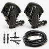 image:imageMIKKUPPA Front Windshield Washer Nozzles Replacement for Jeep Wrangler 20132017 Jeep Wrangler JK 2018 Spray Jet Kit Replaces OEM 68164356AB 6816435676810SZAA01ZA