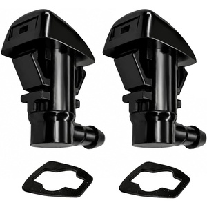 image:imageMIKKUPPA Front Windshield Washer Nozzles Replacement for Jeep Wrangler 20132017 Jeep Wrangler JK 2018 Spray Jet Kit Replaces OEM 68164356AB 6816435655372143AB