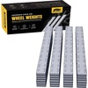 image:imageMIKKUPPA 1oz Adhesive Stick on Wheel Weights Gray 72ozBoxChrome